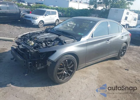 2016 Infiniti Q50 3.0T Premium из США, поврежденный, VIN JN1EV7AP1GM305539